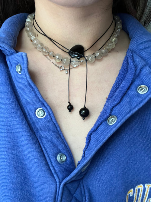 Heart Cord Necklace